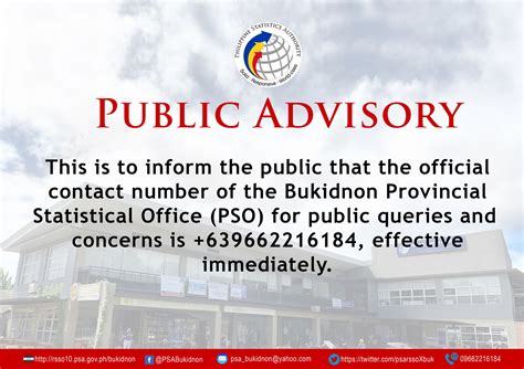 psa bukidnon online appointment|PUBLIC ADVISORY: .
